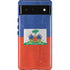 Haitian Flag Distressed Pixel Cases